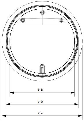 HACO PZK 125 protizápachová klapka DN125, magnetická, plast, modrá