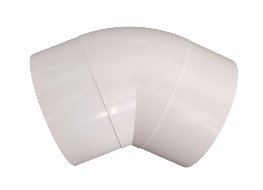 HACO CKO koleno 45/100 okrúhle, plast