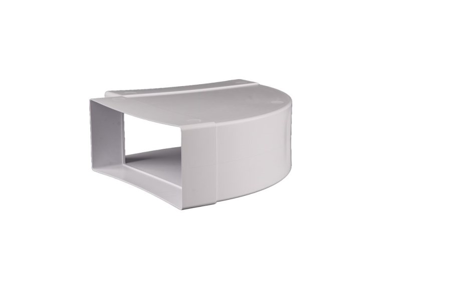 HACO CKH 2x220x90 koleno vodorovné ploché 220x90x267mm, plast