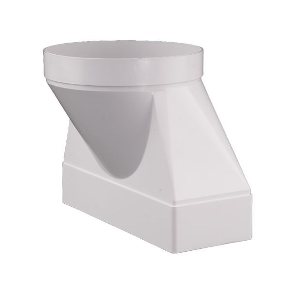 HACO CZD 158/220x90 prechodový kus 220x90x180mm, 158 mm, plast