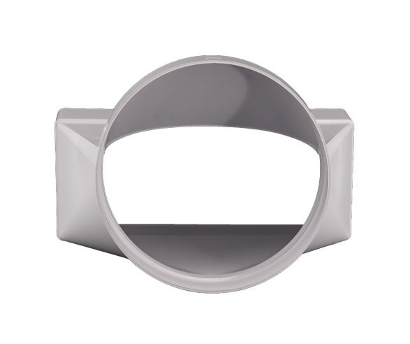 HACO CZD 158/220x90 prechodový kus 220x90x180mm, 158 mm, plast