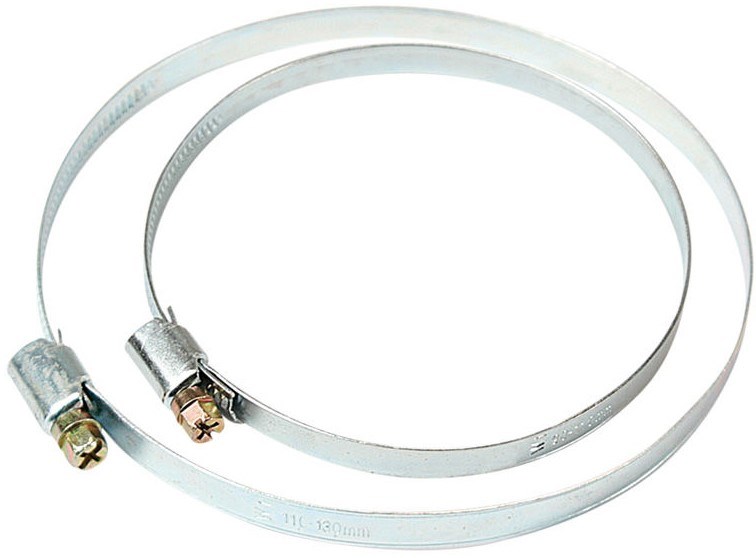 HACO HS W1 125 hadicová spona, pozink (pár)