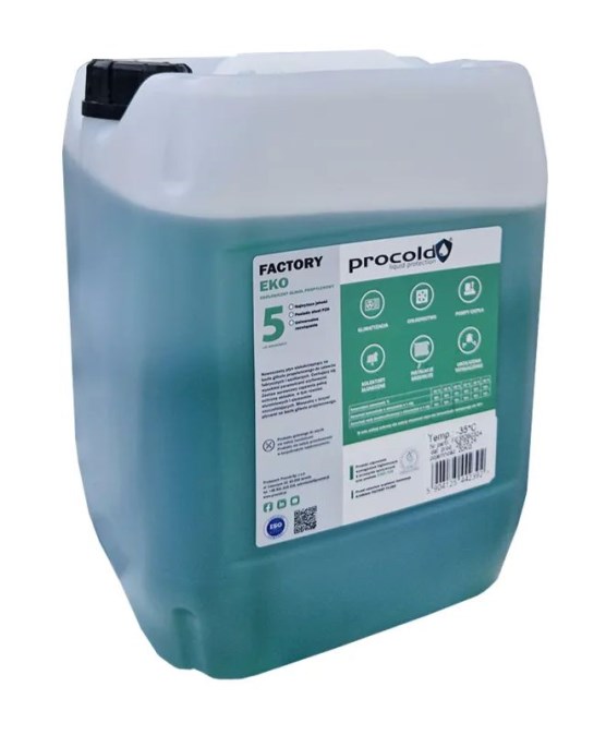 FACTORY EKO nemrznúca kvapalina pre vykurovacie systémy 20 l, zelená