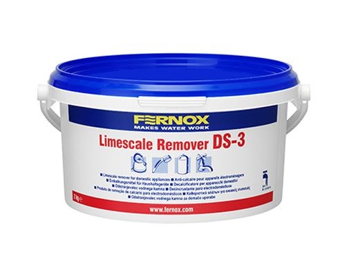 FERNOX DS-3 prípravok na odstraňovanie vodného kameňa pre domáce zariadenie 25 kg, žltá
