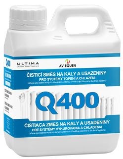 AV EQUEN Q400 prípravok na čistenie kalov a usadenín 1l