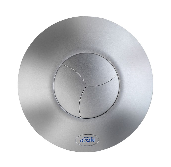AIRFLOW ICON 60 farebný kryt k ventilátoru, strieborná