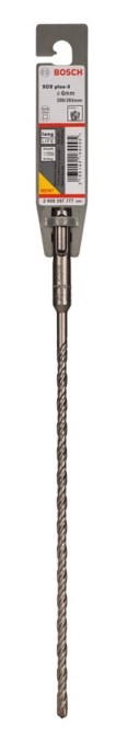 BOSCH SDS PLUS-5 vrták 6x200 mm, SDS-PLUS, vidiový, do betónu a muriva