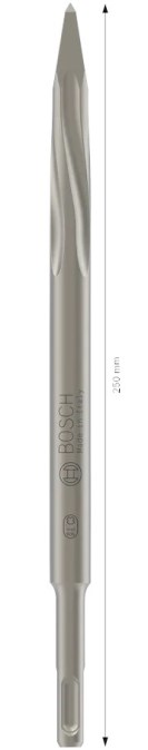 BOSCH PRE SDS PLUS-5C špicatý sekáč 250 mm, SDS-PLUS, samoostriaci, do betónu a muriva