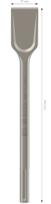 BOSCH PRE SDS MAX-5C lopatkový sekáč 50x350 mm, SDS-MAX, samoostriaci, na odtraňovanie malty a omietky
