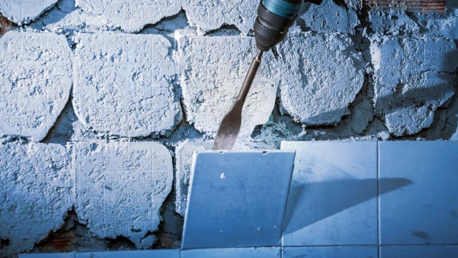 BOSCH PRE SDS PLUS-5C plochý sekáč 40x260 mm, SDS-PLUS, samoostriaci, do dlaždíc