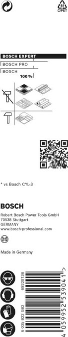 BOSCH MULTI CONSTRUCTION vrták 6x60 mm, CYL-9, univerzálny