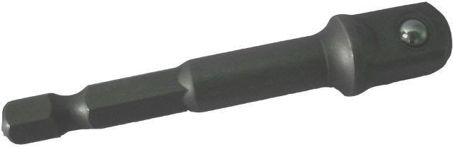 OTTO HAAS spojovací adaptér na vŕtačky pre Super-orechy 1/4“ šesťhran x štvorhran 3/8“, oceľ, chróm