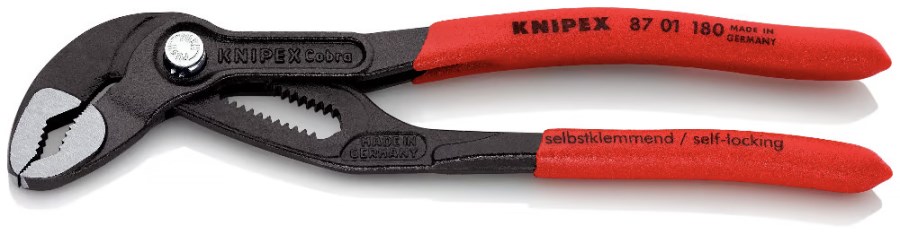 KNIPEX COBRA kliešte 1 1/2", 180 mm, na vodné čerpadlá