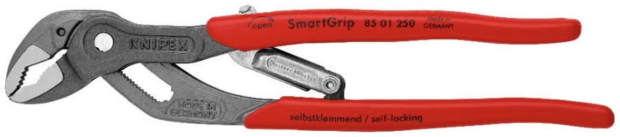 KNIPEX SMARTGRIP kliešte 1 1/4", 250 mm, na vodné čerpadlá s automatickým nastavením