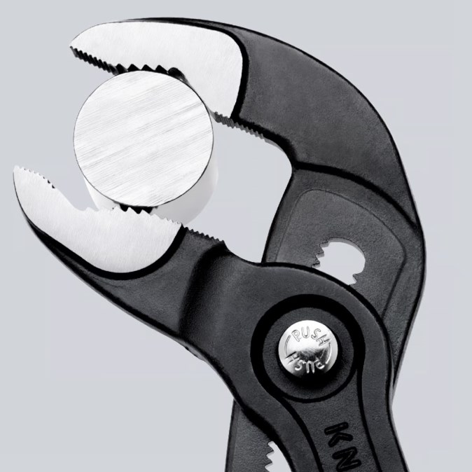 KNIPEX COBRA kliešte 1 1/2", 180 mm, viackomponentné rukoväte, na vodné čerpadlá