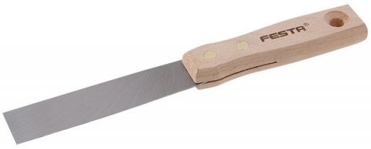 FESTA špachtľa 30 mm, s drevenou rukoväťou, oceľ