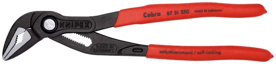 KNIPEX COBRA ES kliešte 1 1/4", 250 mm, úzke, na vodné čerpadlá
