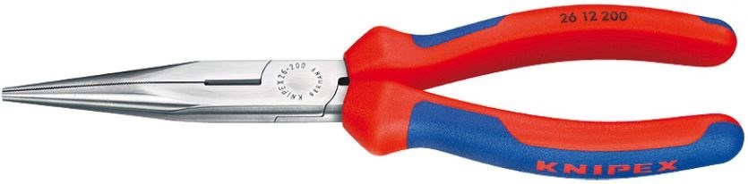 KNIPEX polguľaté kliešte 200 mm, s čepieľkami