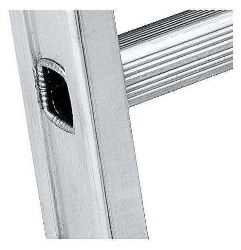 VENBOS PROFI 1112 oporný rebrík 1x12, hliníkový