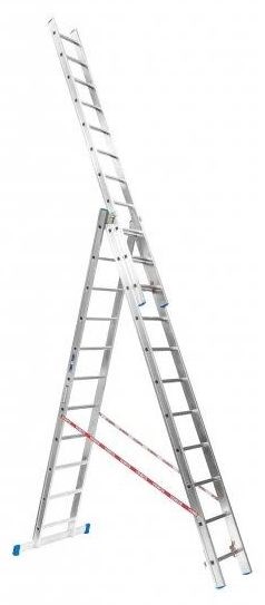 VENBOS PROFI 3811 rebrík 3x11, trojdielny, hliníkový