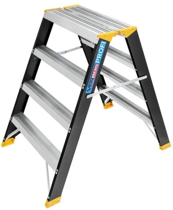 VENBOS PROFI 5304 schodíky 2x4, hliníkové