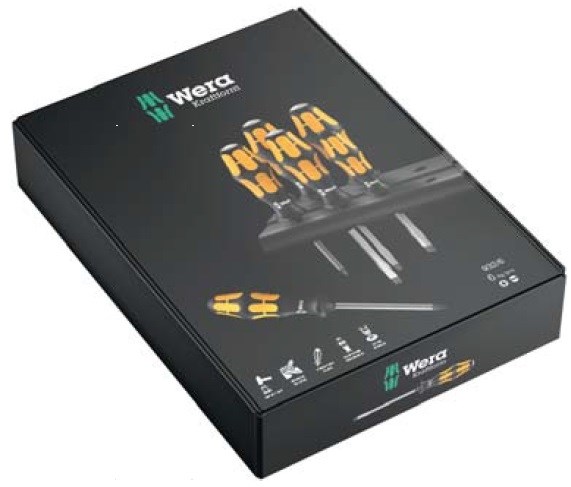 WERA KRAFTFORM PLUS 932/6 set skrutkovačov, S/PH, 6 ks, sekacia (sada)