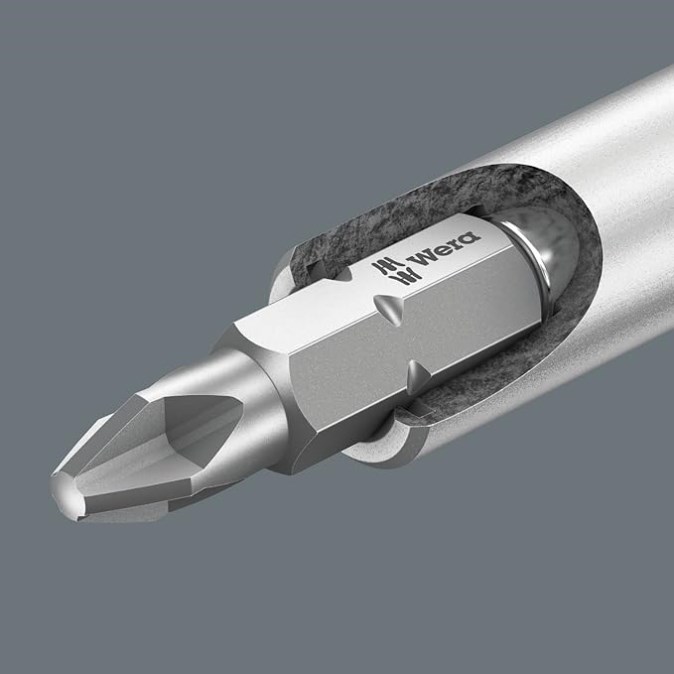 WERA KRAFTFORM BIT-CHECK 7 UNIVERSAL 1 SB set skrutkovacích bitov, S/PH/PZ, 7 ks (sada)