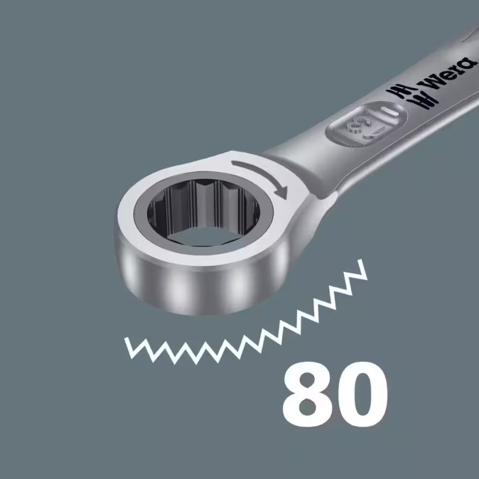 WERA 6000 JOKER 11 set račňových očkoplochých kľúčov 8-19 mm, 11 ks (sada)