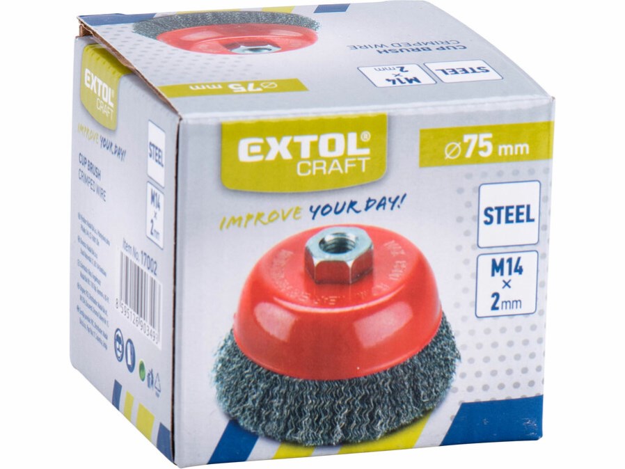 EXTOL CRAFT kefa hrnčeková 75mm, oceľová