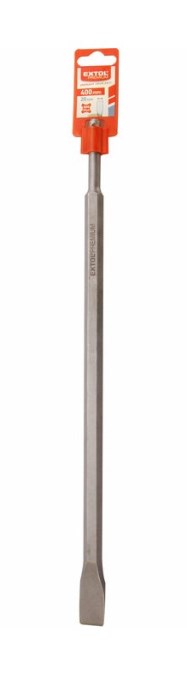 EXTOL PREMIUM SDS PLUS plochý sekáč 14x400x20 mm, SDS-PLUS, do betónu a muriva