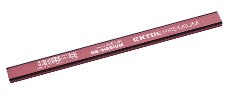 EXTOL PREMIUM tesárska ceruzka 175 mm, profi