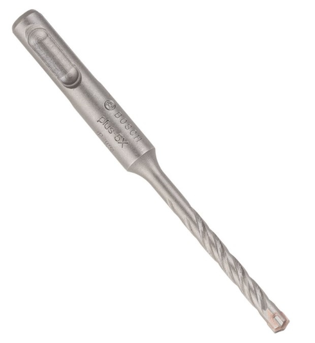 BOSCH SDS PLUS-5X vrták 5x50 mm, SDS-PLUS, vidiový, 4 čepieľky, do betónu a muriva