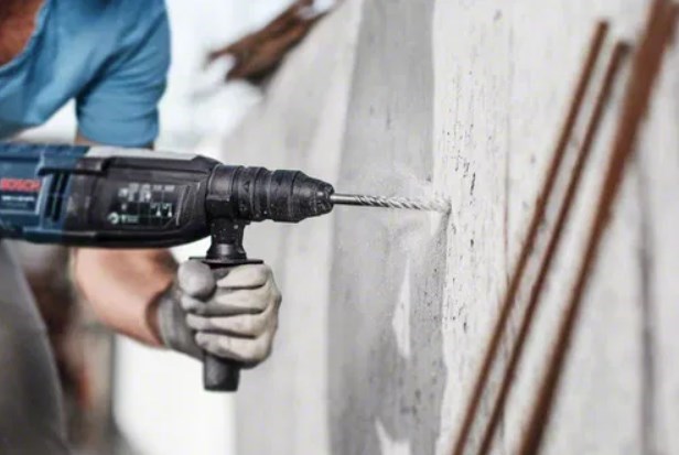BOSCH SDS PLUS-5X vrták 10x200 mm, SDS-PLUS, vidiový, 4 čepieľky, do betónu a muriva
