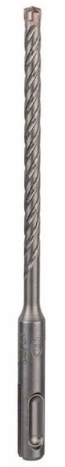 BOSCH SDS PLUS-5X vrták 6x100 mm, 10 ks, SDS-PLUS, vidiový, 4 čepieľky, do betónu a muriva (sada 10 ks)