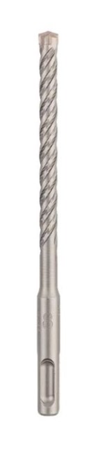 BOSCH SDS PLUS-5X vrták 8x100 mm, 10 ks, SDS-PLUS, vidiový, 4 čepieľky, do betónu a muriva (sada 10 ks)