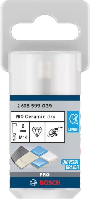 BOSCH PRE CERAMIC DRY vŕtacia korunka 6 mm, diamantová, na murivo