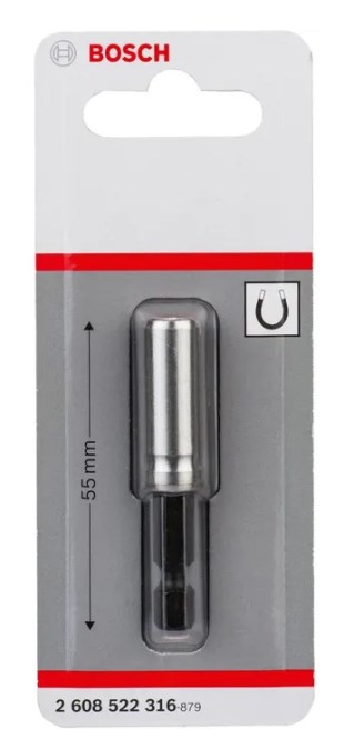 BOSCH magnetický držiak bitov HEX 1/4", 55 mm, univerzálny