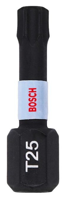 BOSCH IMPACT CONTROL skrutkovací bit T25, 25 mm, 2 ks, torx