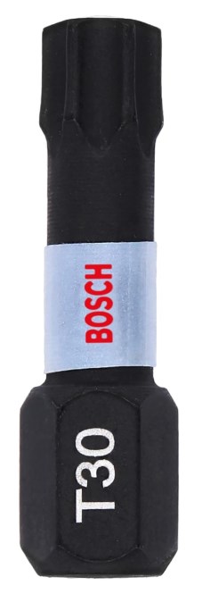 BOSCH IMPACT CONTROL skrutkovací bit T30, 25 mm, 2 ks, torx