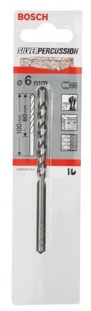 BOSCH vrták 6x60 mm, CYL-3, na betón