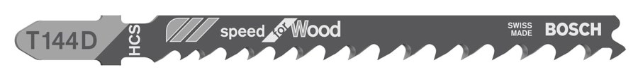 BOSCH SPEED FOR WOOD pílový list 100 mm, 4/5,2 mm, 5ks, na drevo (sada 5 ks)
