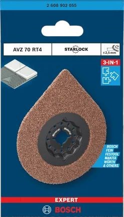 BOSCH EXPERT 3 MAX AVZ 70 RT4 odstraňovač malty 70mm
