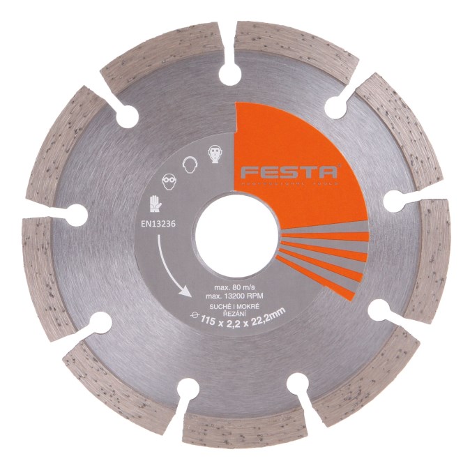 FESTA rezný kotúč 115x2,2x22,2 mm, na betón
