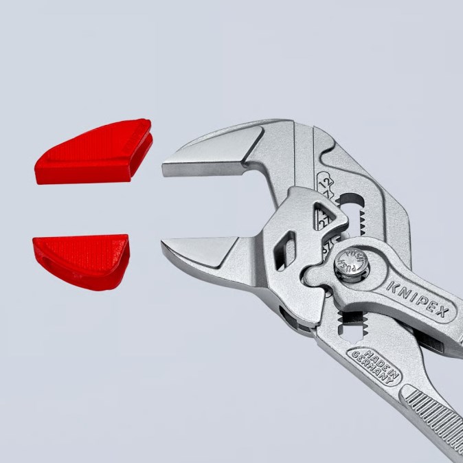 KNIPEX 86 09 250 V01 plastové čeľuste pre kliešte (sada)