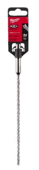 MILWAUKEE MX4 vrták 5x150 mm, SDS-PLUS, vidiový, 4 čepieľky, do betónu a muriva