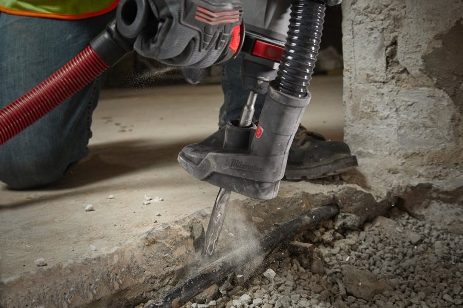MILWAUKEE SDS-PLUS SLEDGE plochý sekáč 40x250 mm, SDS-PLUS, samoostriaci, do betónu a muriva