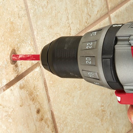 MILWAUKEE DIAMOND PLUS set vŕtacích koruniek 6, 8, 10 mm, 5 ks, HEX 1/4“ diamantová, na kameň (sada 5 ks)