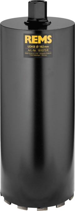 REMS UDKB vŕtacia korunka 182 mm, diamantová, na murivo