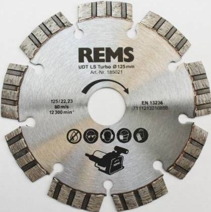 REMS LS TURBO rezný kotúč 125x2,2x22,2 mm, diamantový, univerzálny