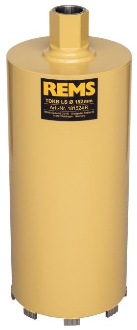 REMS TDKB LS vŕtacia korunka 152 mm, diamantová, na murivo